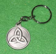Celtic Ireland Irish Trinity Pewter Keychain KT1