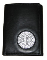 Celtic Ireland Irish Eternity Knot Leather Wallet WT1