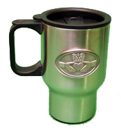Celtic Ireland Irish Claddagh Design Stainless Steel Travel Mug