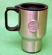 Celtic Ireland Irish Trinity Design Stainless Steel Travel Mug