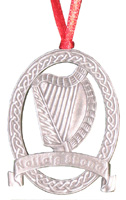 Celtic Ireland Irish Harp Nolliag Shona Pewter Ornament