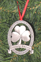  Celtic Ireland Shamrock Nolliag Shona Ornament 